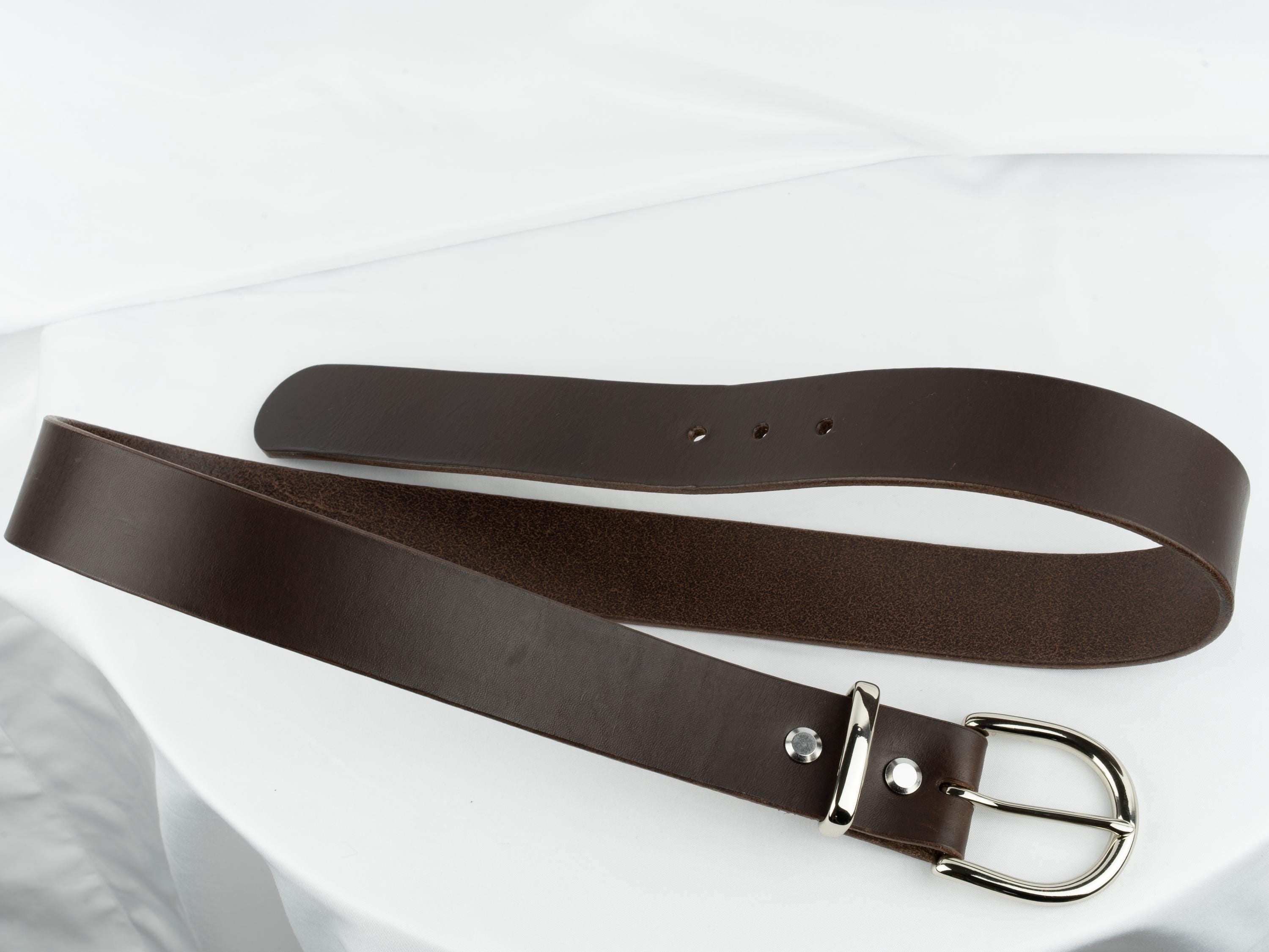 Custom-Made Leather Belt for women belt handmade women's leather belt | 3,8 cm jeans belt Vintage leather belt | Gift for her Luxury belt