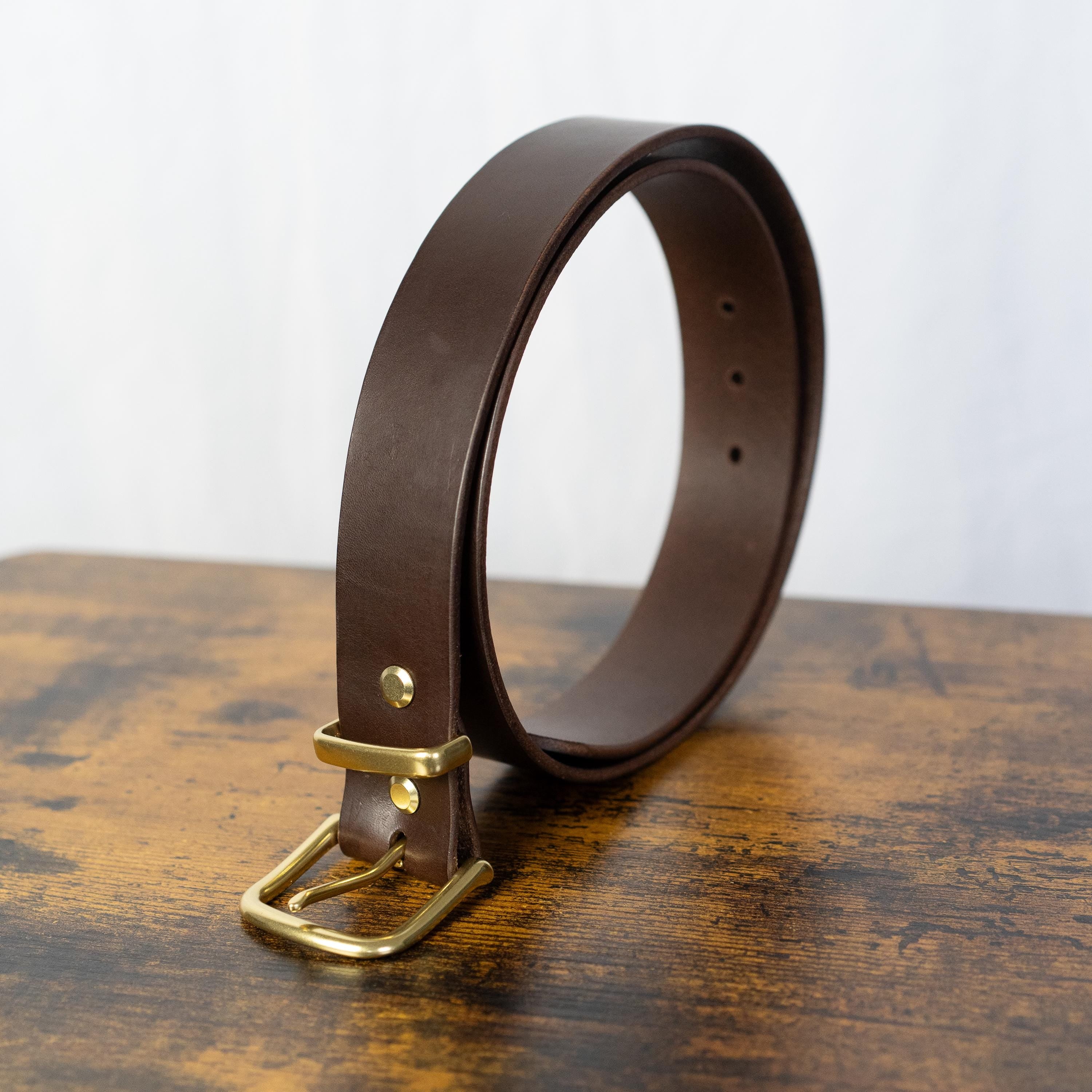 Custom-Made Leather Belt for women belt handmade women's leather belt | 3,8 cm jeans belt Vintage leather belt | Gift for her Luxury belt