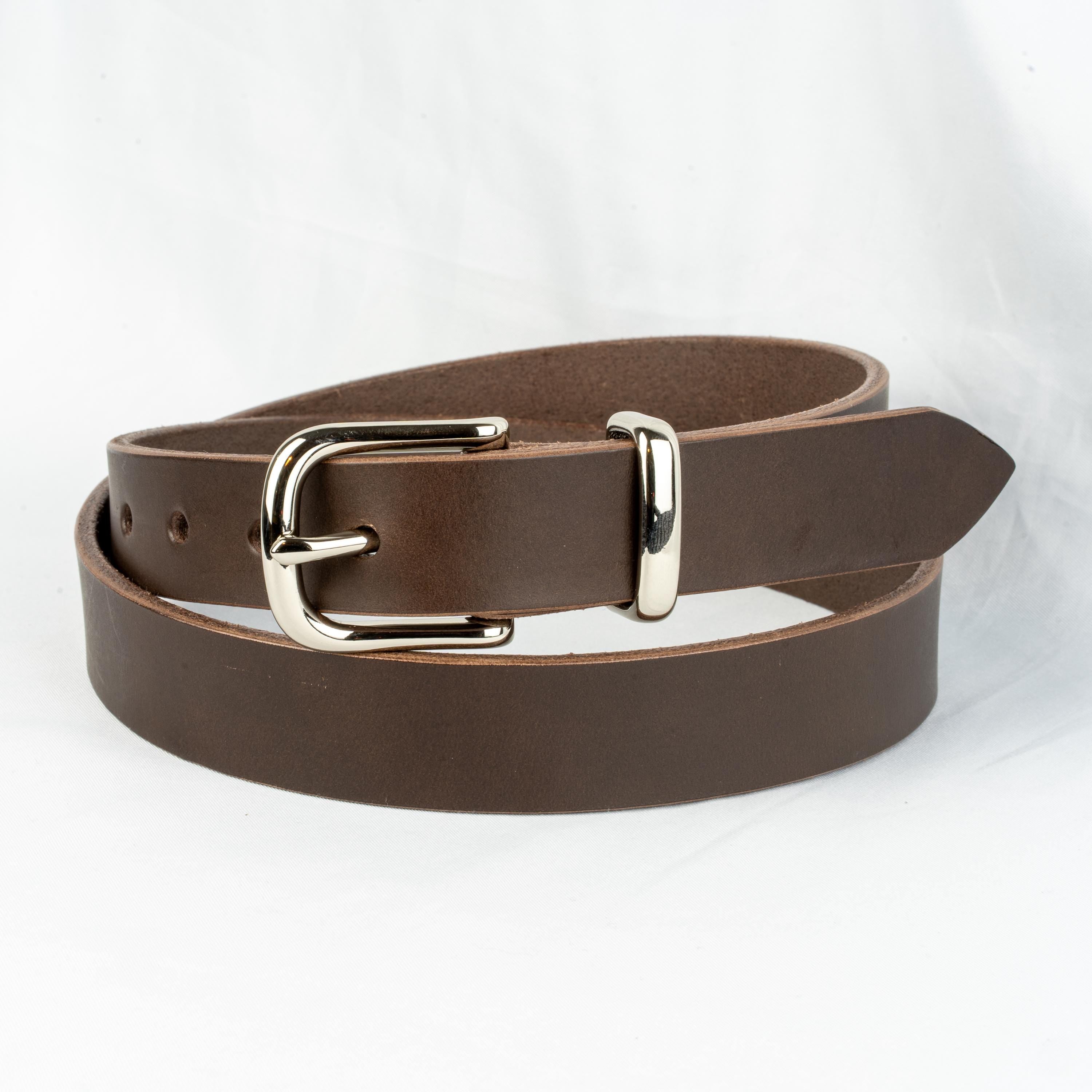 Custom-Made Leather Belt for women belt handmade women's leather belt | 2.5 cm jeans belt Vintage leather belt | Gift for her Luxury belt