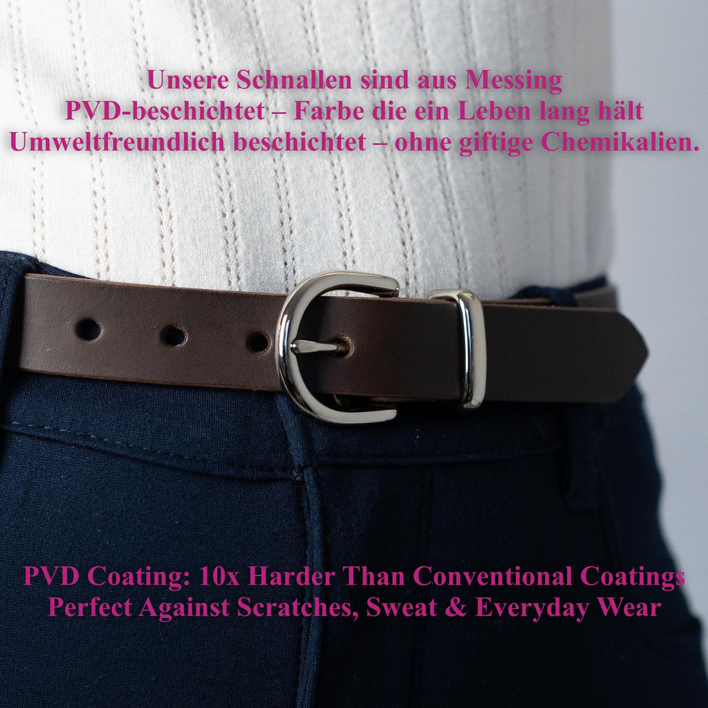 Custom-Made Leather Belt for women belt handmade women's leather belt | 2.5 cm jeans belt Vintage leather belt | Gift for her Luxury belt