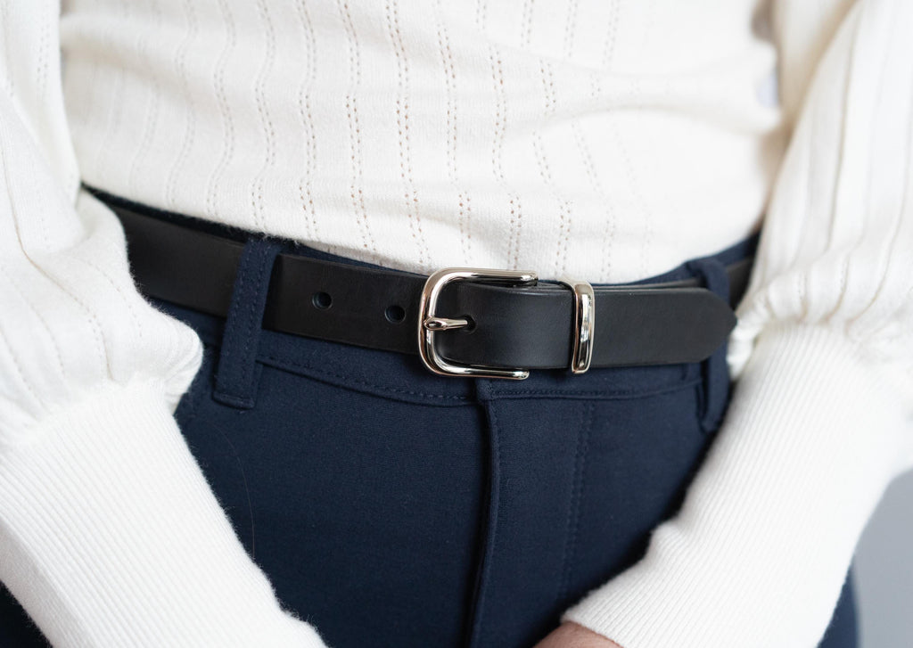 Custom-Made Leather Belt for women belt handmade women's leather belt | 2.5 cm jeans belt Vintage leather belt | Gift for her Luxury belt