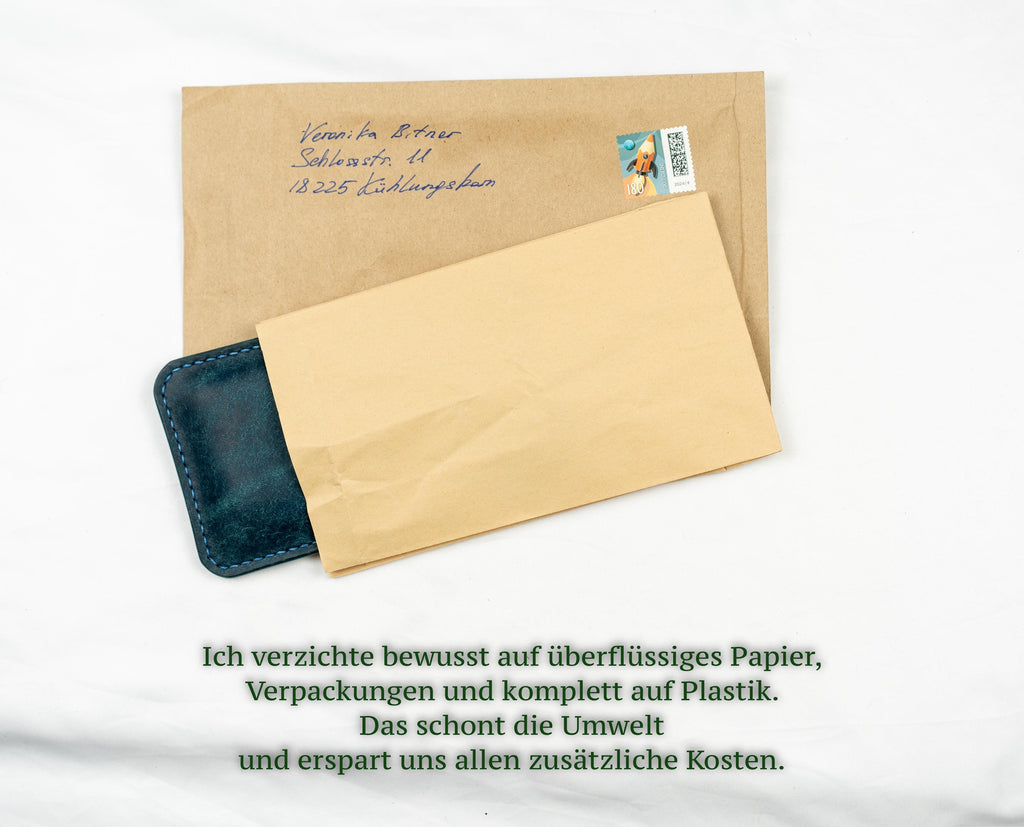 Hand-stitched Leather Case for Your Smartphone - iPhone Case, Every Stitch Sewn by Hand • iPhone Etui