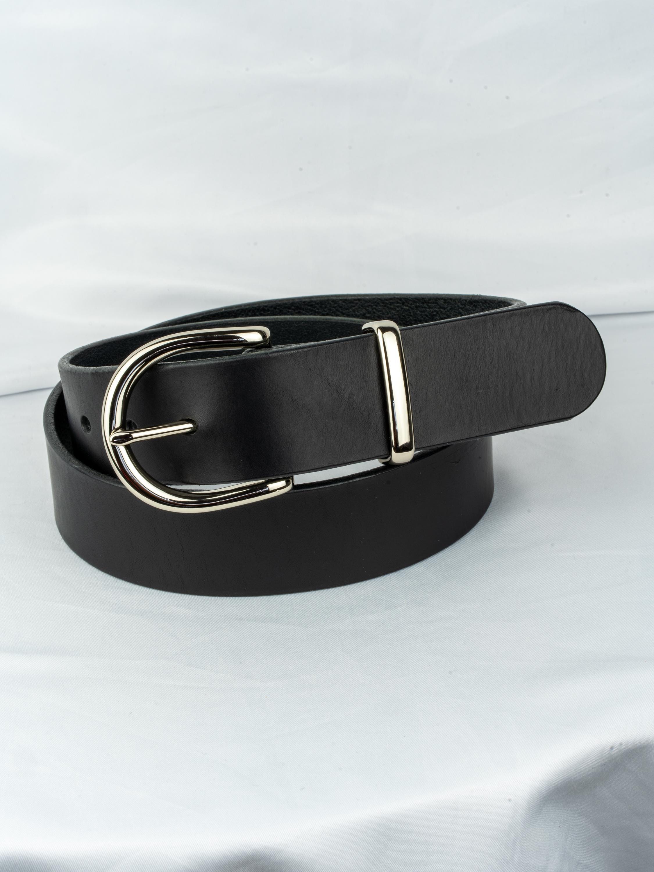 Custom-Made Leather Belt for women belt handmade women's leather belt | 3,8 cm jeans belt Vintage leather belt | Gift for her Luxury belt