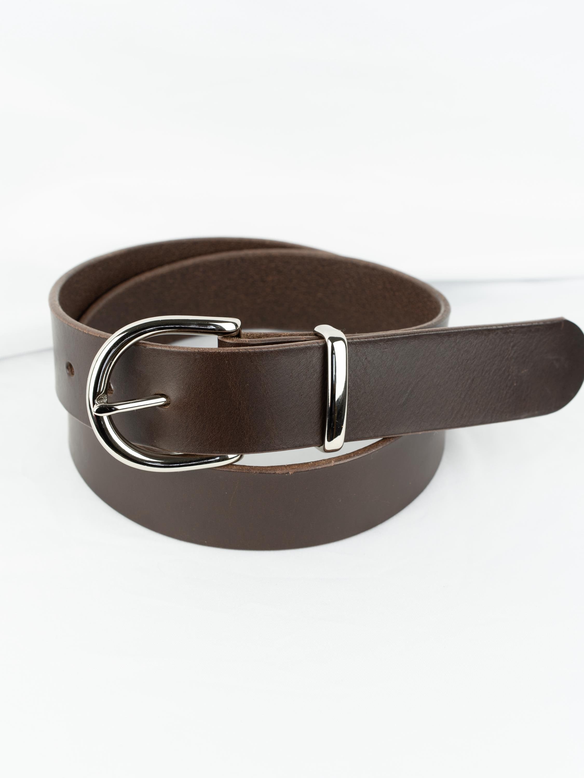 Custom-Made Leather Belt for women belt handmade women's leather belt | 3,8 cm jeans belt Vintage leather belt | Gift for her Luxury belt
