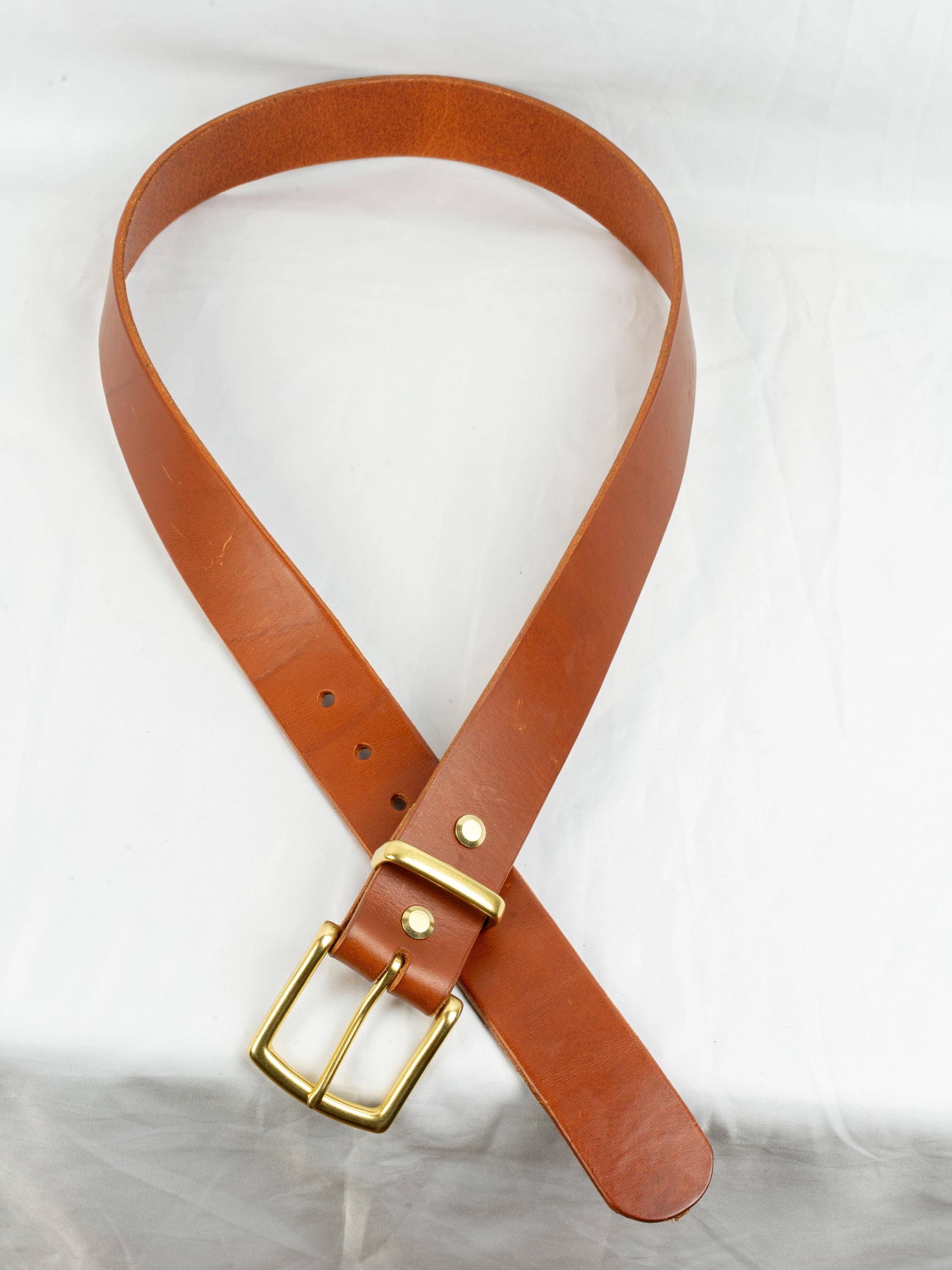 Custom-Made Leather Belt for women belt handmade women's leather belt | 3,8 cm jeans belt Vintage leather belt | Gift for her Luxury belt