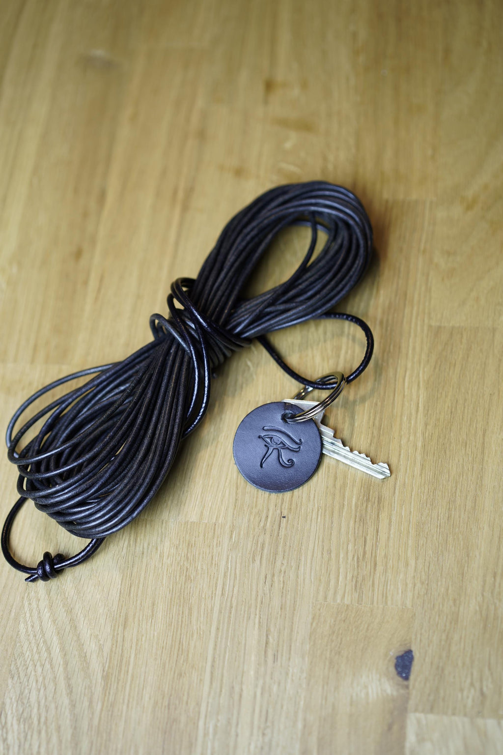 Personalisiertes Leder-Lanyard | Ausweishalter | ID-Schlüsselanhänger-Halskette | Leder-Schlüsselband, Geschenke für Mitarbeiter, Kunden