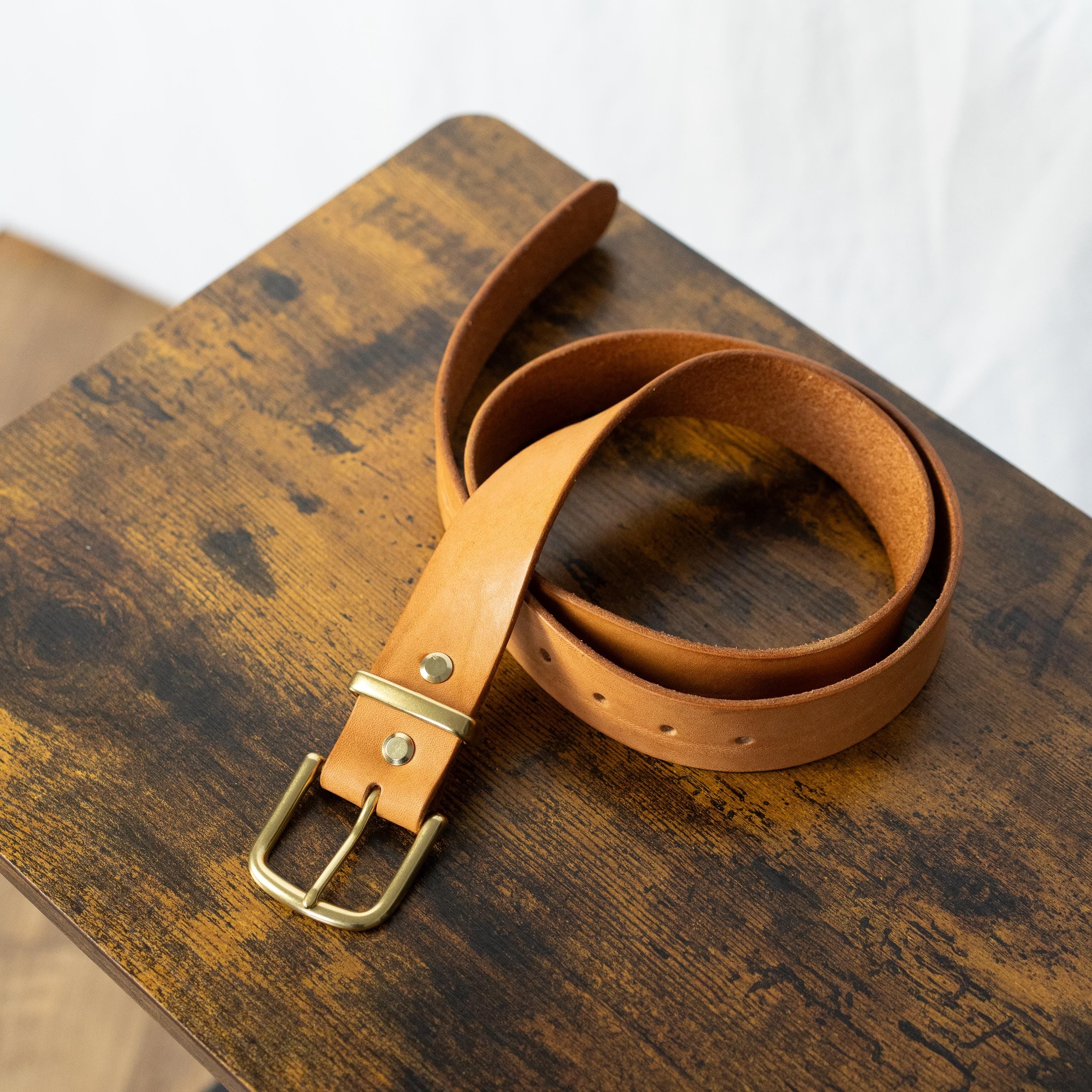 Custom-Made Leather Belt for women belt handmade women's leather belt | 3,8 cm jeans belt Vintage leather belt | Gift for her Luxury belt