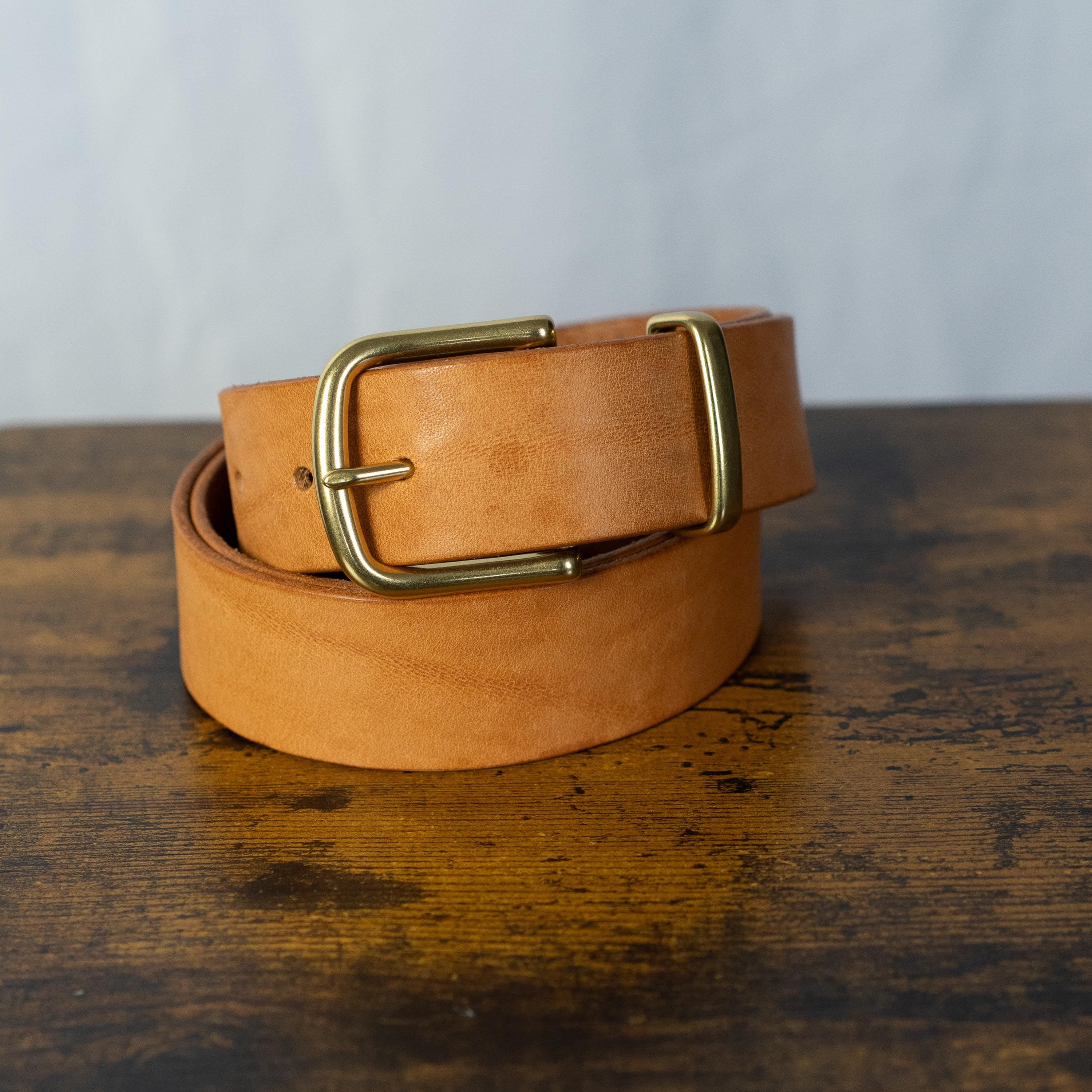 Custom-Made Leather Belt for women belt handmade women's leather belt | 3,8 cm jeans belt Vintage leather belt | Gift for her Luxury belt