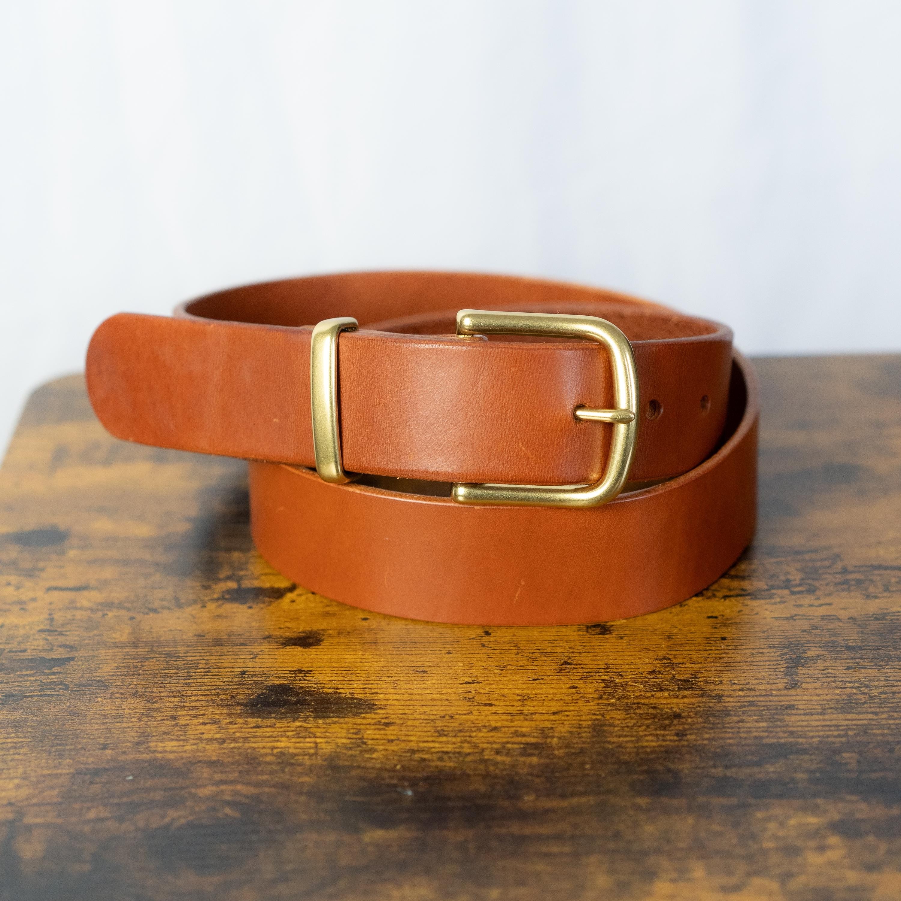 Custom-Made Leather Belt for women belt handmade women's leather belt | 3,8 cm jeans belt Vintage leather belt | Gift for her Luxury belt