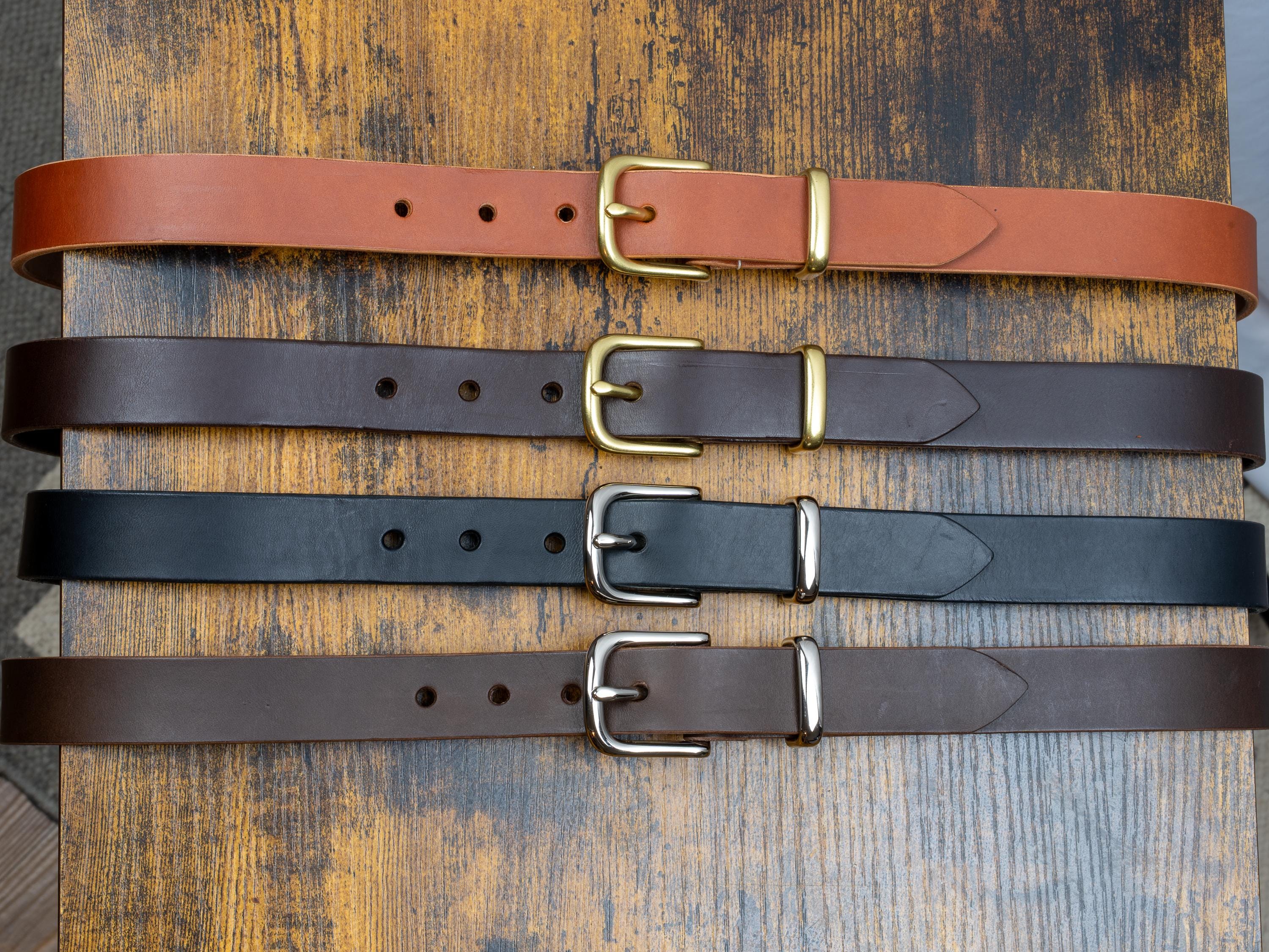 Custom-Made Leather Belt for women belt handmade women's leather belt | 2.5 cm jeans belt Vintage leather belt | Gift for her Luxury belt