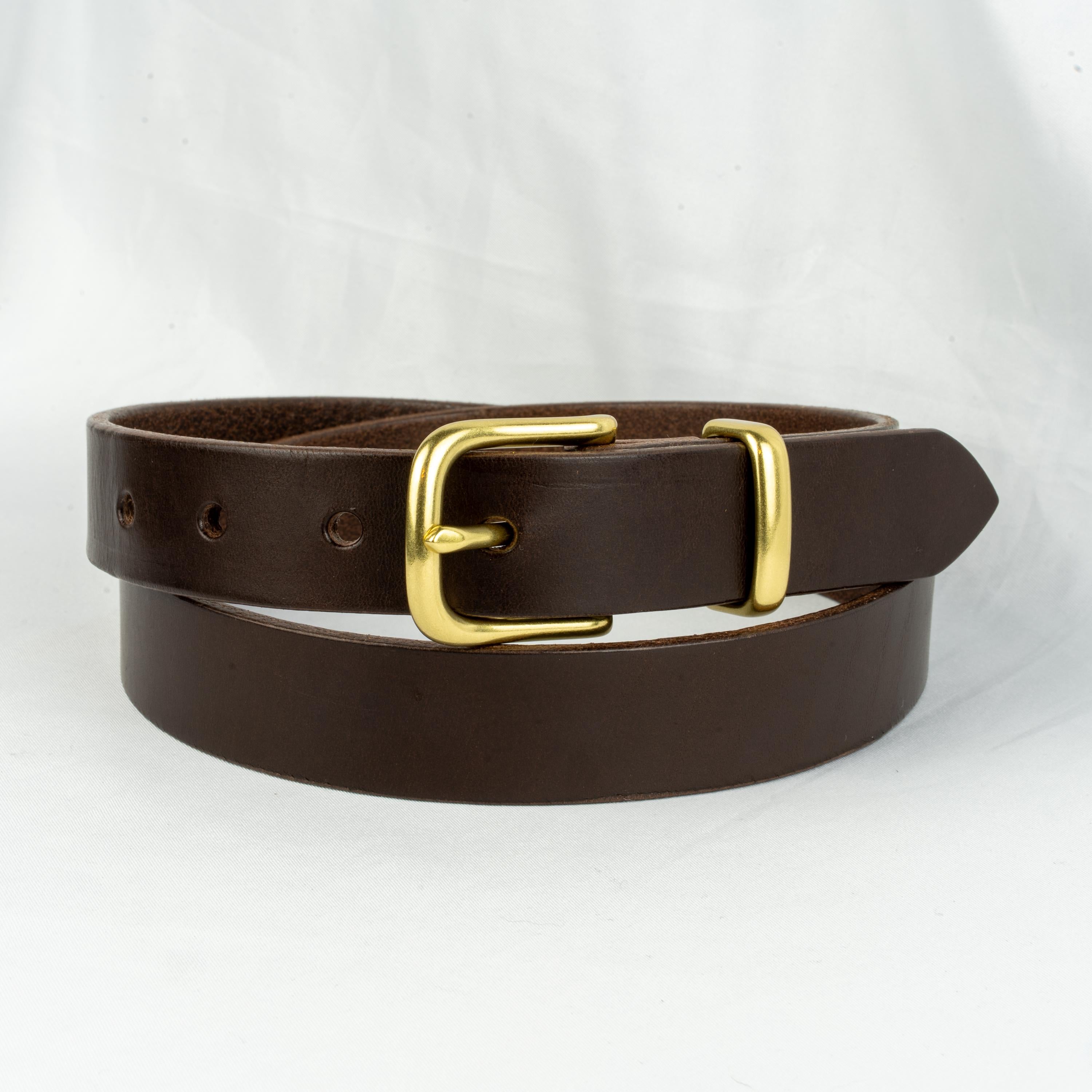 Custom-Made Leather Belt for women belt handmade women's leather belt | 2.5 cm jeans belt Vintage leather belt | Gift for her Luxury belt