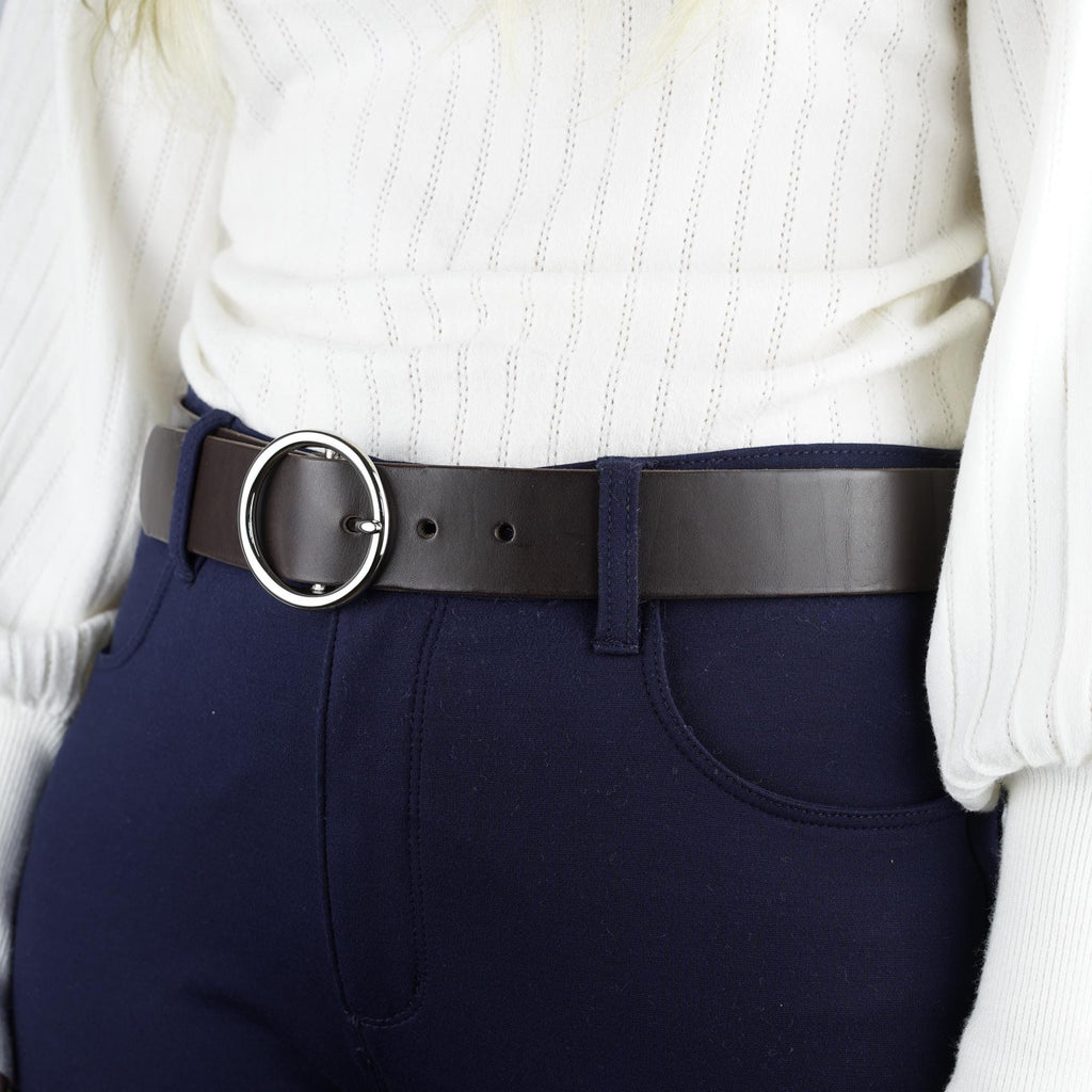 Custom-Made Leather Belt for women belt handmade women's leather belt | 3,8 cm jeans belt Vintage leather belt | Gift for her Luxury belt