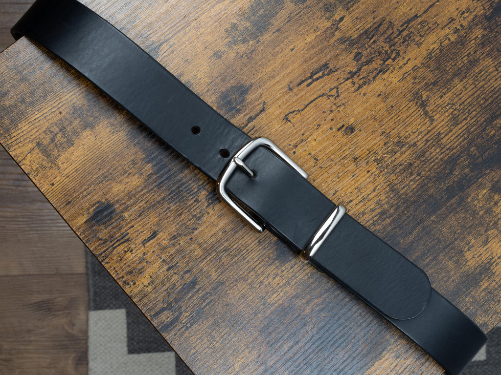 Custom-Made Leather Belt for women belt handmade women's leather belt | 3,8 cm jeans belt Vintage leather belt | Gift for her Luxury belt
