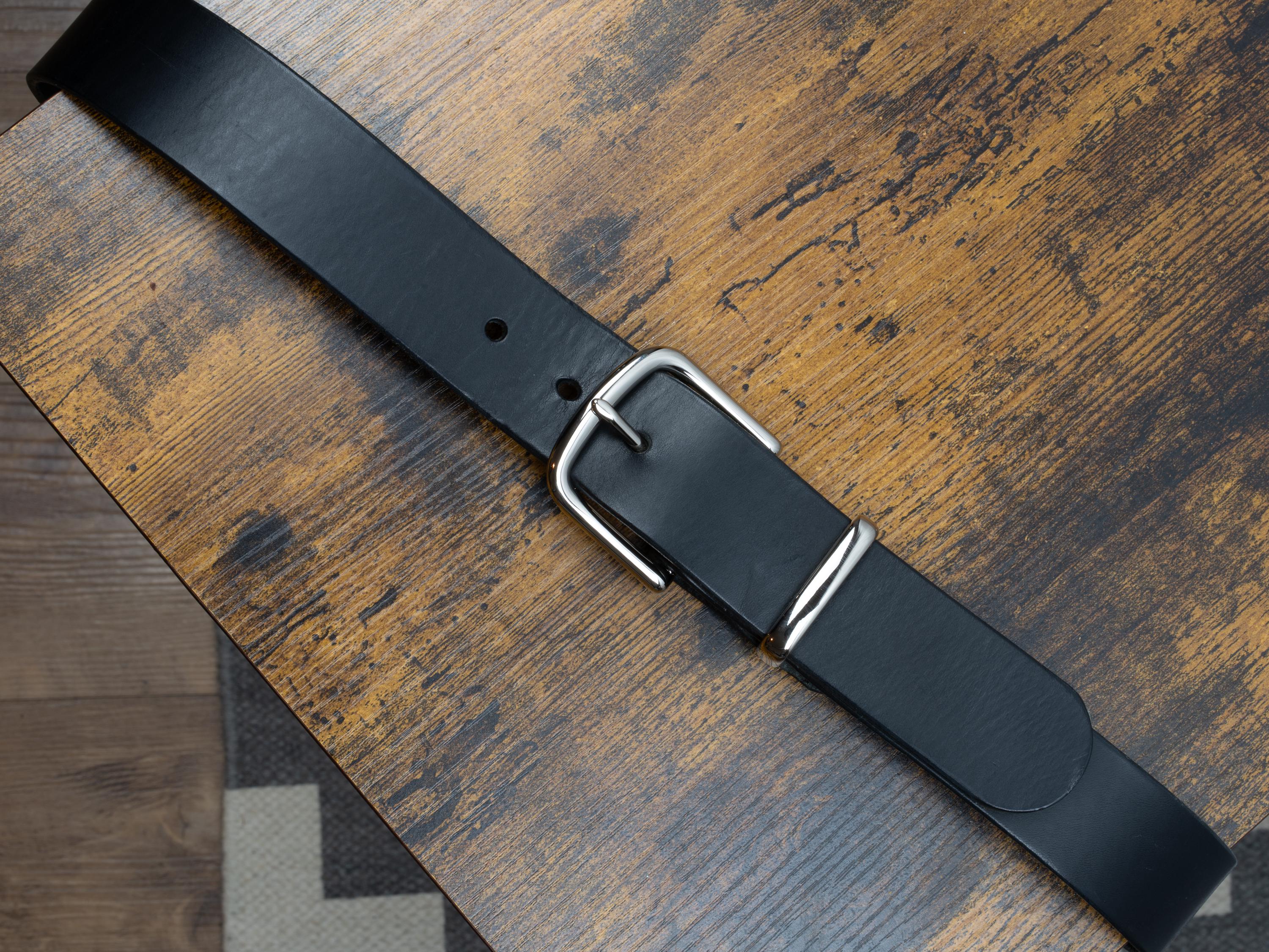 Custom-Made Leather Belt for women belt handmade women's leather belt | 3,8 cm jeans belt Vintage leather belt | Gift for her Luxury belt