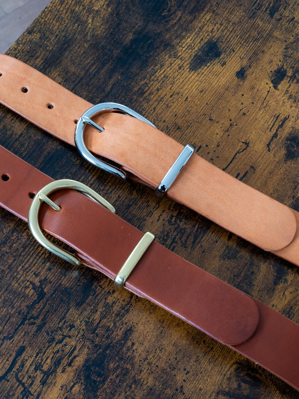 Custom-Made Leather Belt for women belt handmade women's leather belt | 3,8 cm jeans belt Vintage leather belt | Gift for her Luxury belt