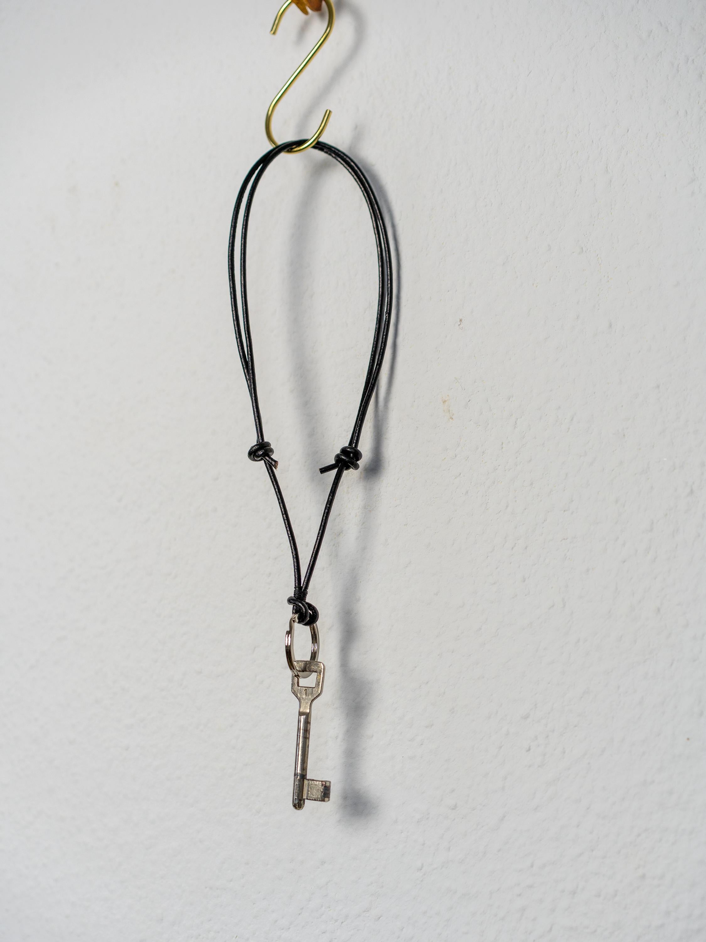 Personalisiertes Leder-Lanyard | Ausweishalter | ID-Schlüsselanhänger-Halskette | Leder-Schlüsselband, Geschenke für Mitarbeiter, Kunden