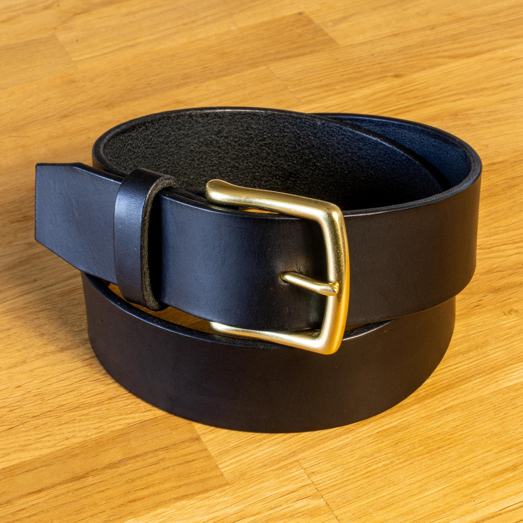 Men leather belt costum-made belt for men leather belt vintage leather black belt / 3,8 cm leather belt