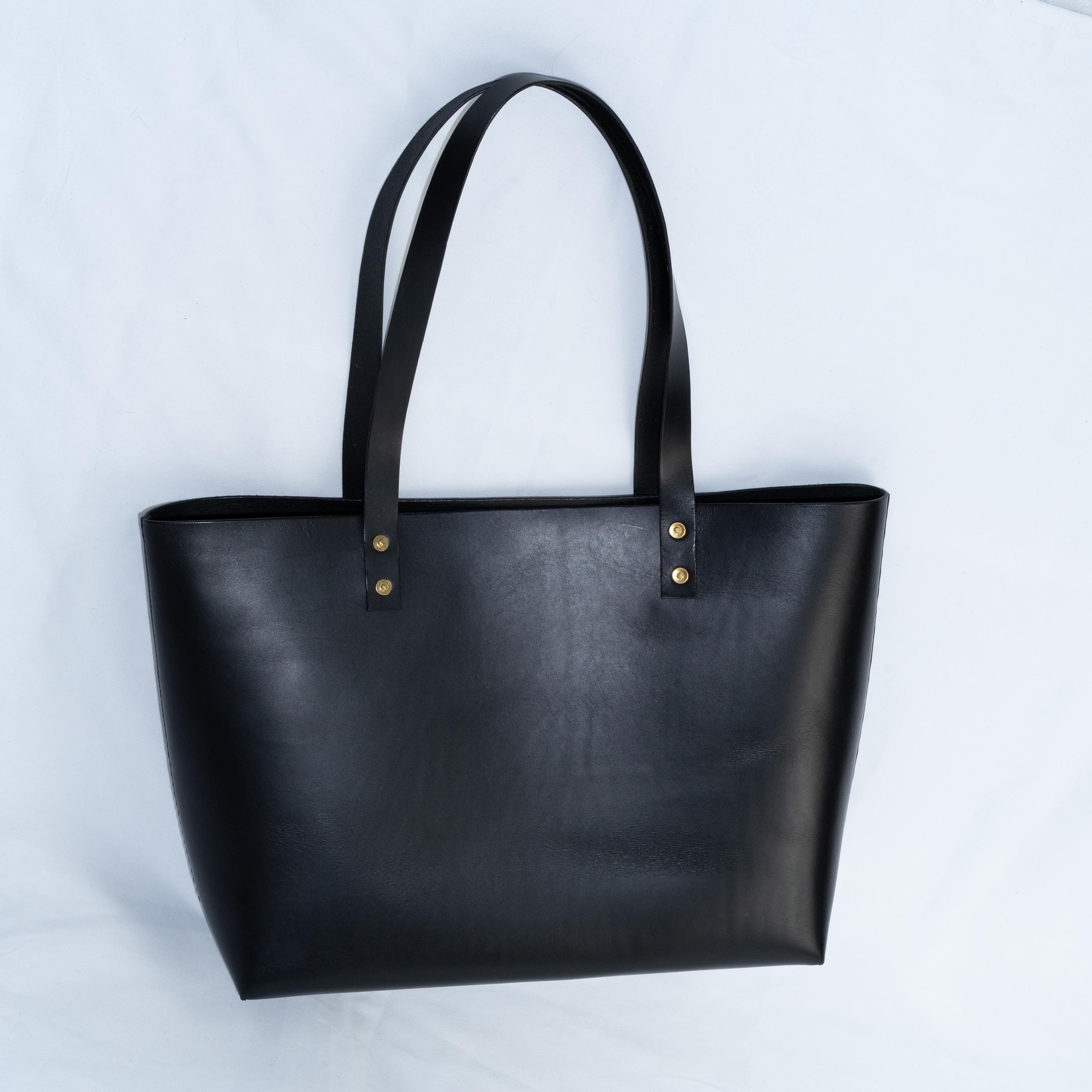 Large Leather Tote Bag for Women Leather Shopper - Shoulder Bag & Crossbody Purse - Roomy Market Tote Bag XXL