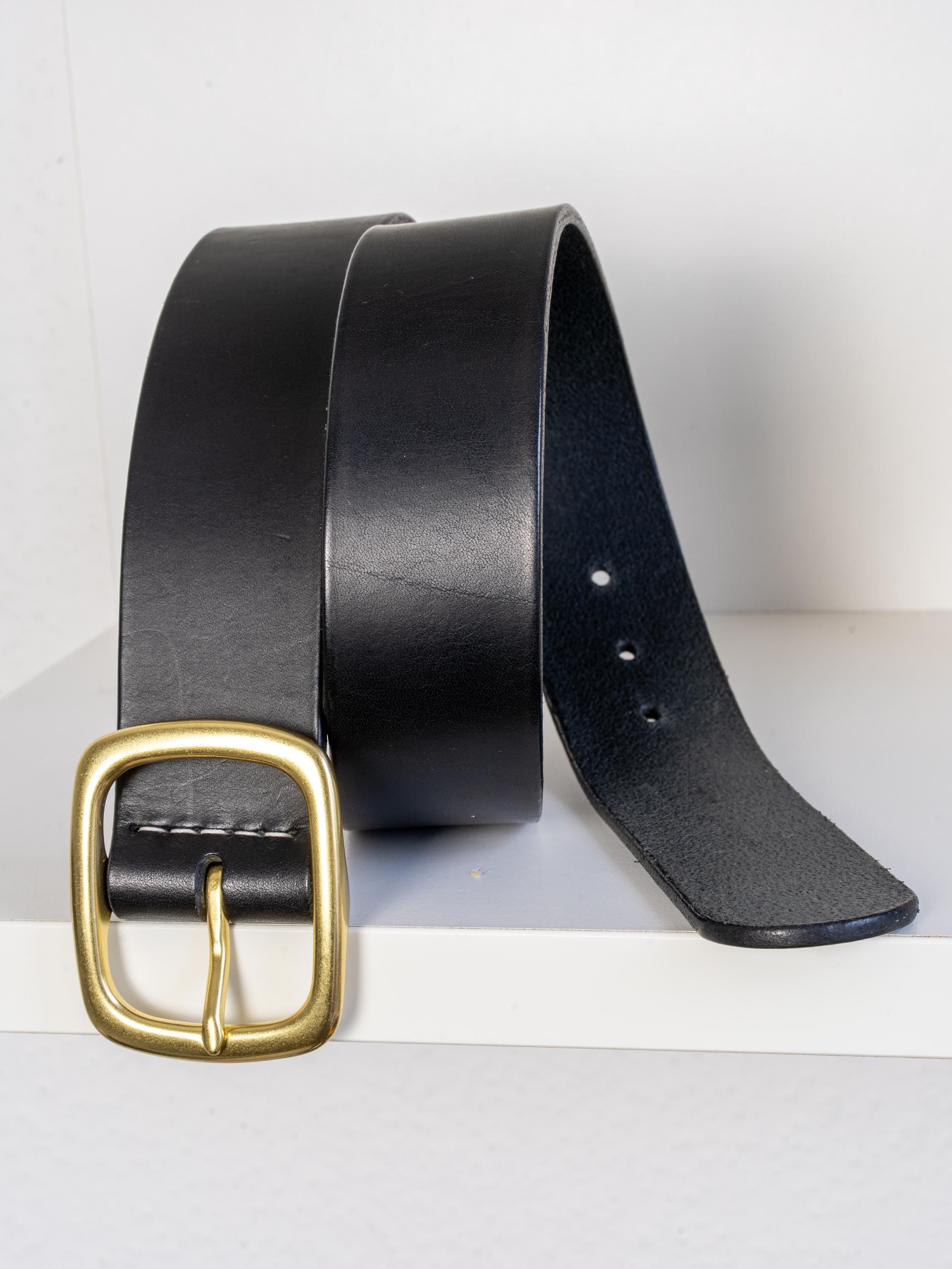 Custom-Made Leather Belt for women belt handmade women's leather belt | 3,8 cm jeans belt Vintage leather belt | Gift for her Luxury belt