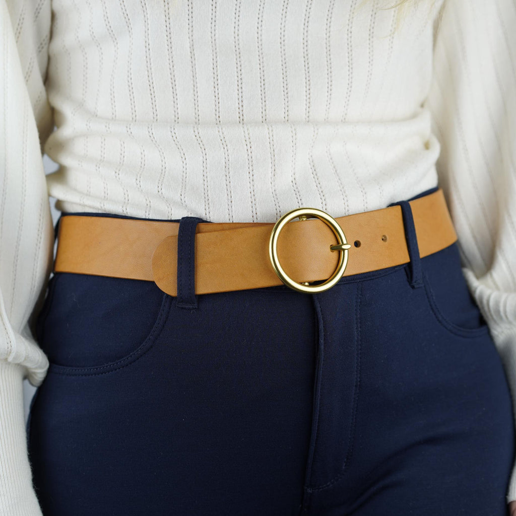 Custom-Made Leather Belt for women belt handmade women's leather belt | 3,8 cm jeans belt Vintage leather belt | Gift for her Luxury belt