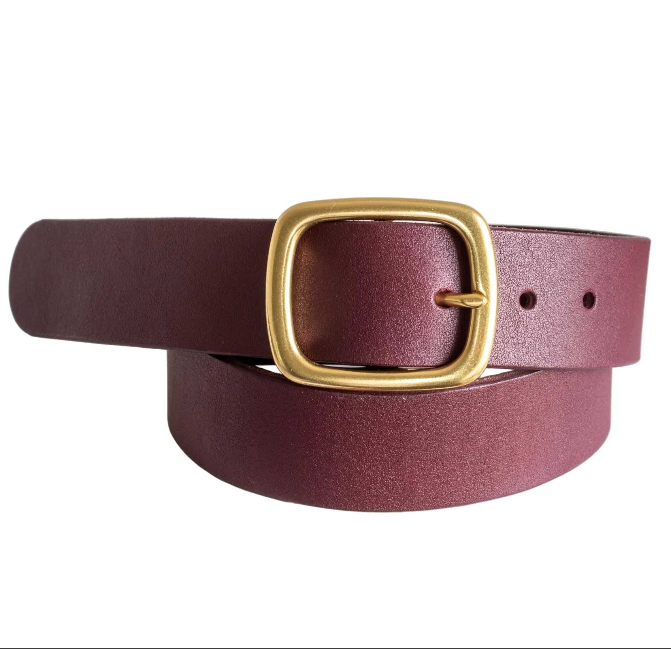Custom-Made Leather Belt for women belt handmade women's leather belt | 3,8 cm jeans belt Vintage leather belt | Gift for her Luxury belt