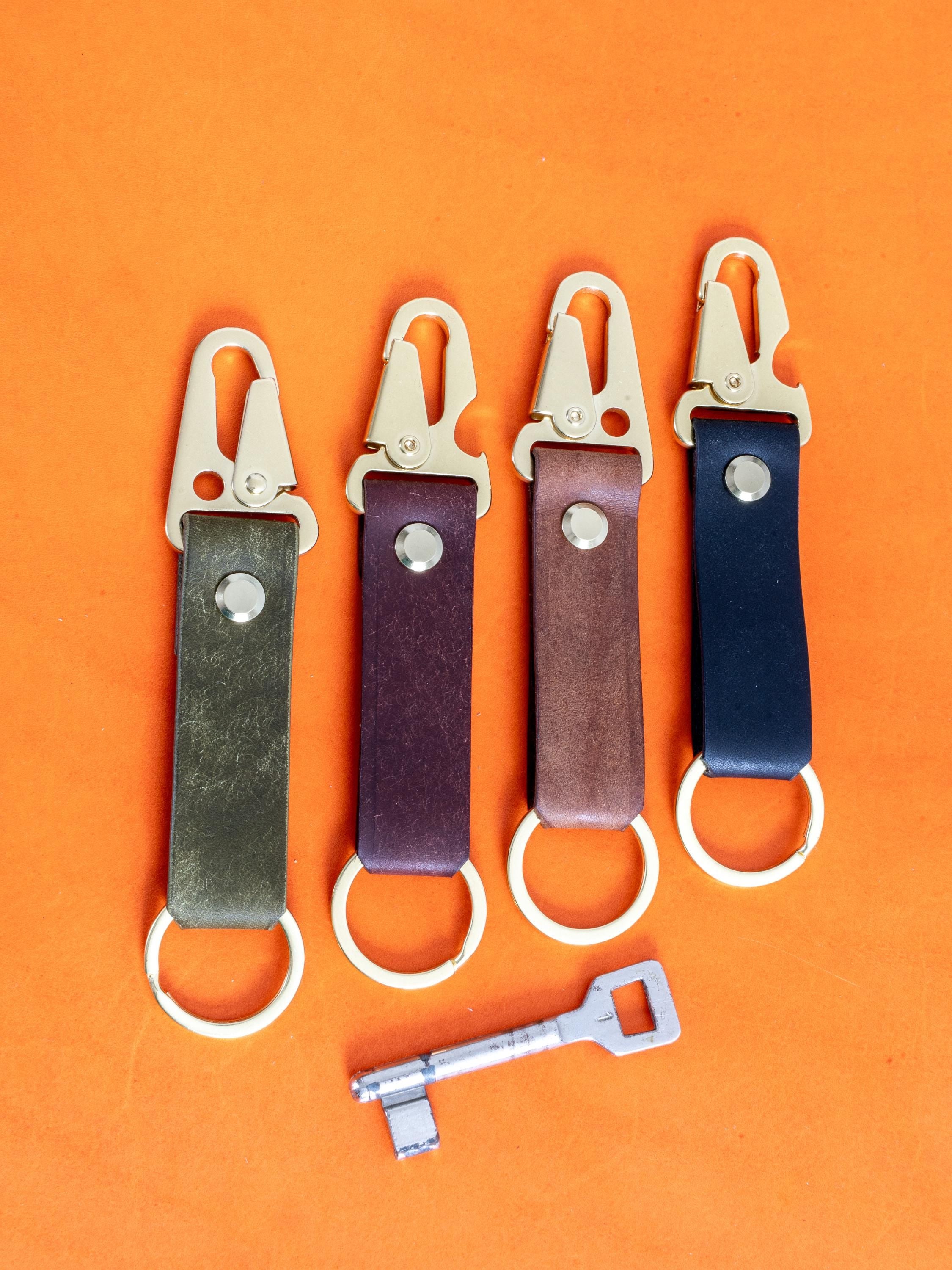 Schlüsselband aus Pueblo-Leder • individuell graviert (bis 15 Buchstaben) • Handarbeit in Deutschland • Schlüsselanhänger