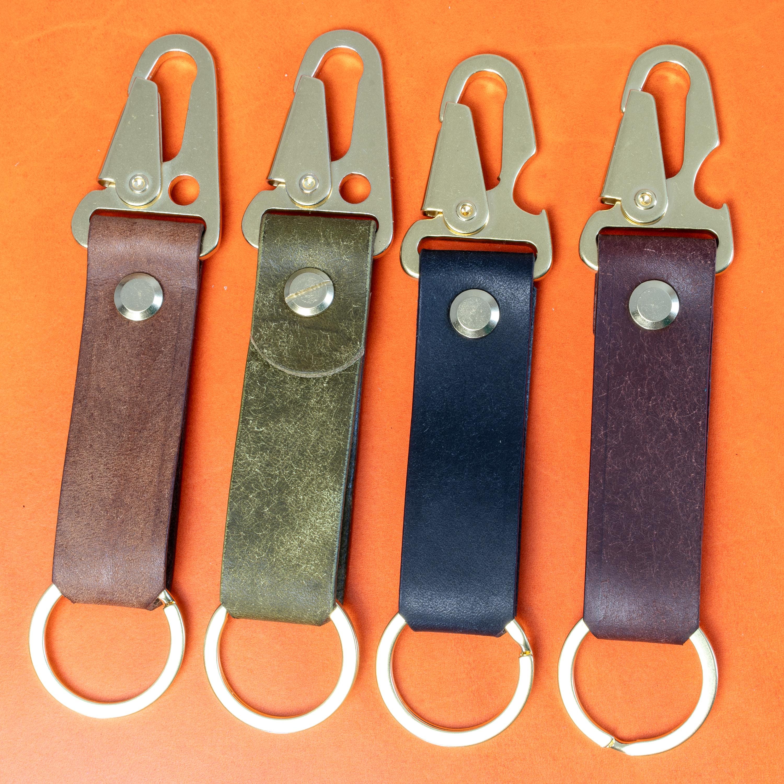 Schlüsselband aus Pueblo-Leder • individuell graviert (bis 15 Buchstaben) • Handarbeit in Deutschland • Schlüsselanhänger
