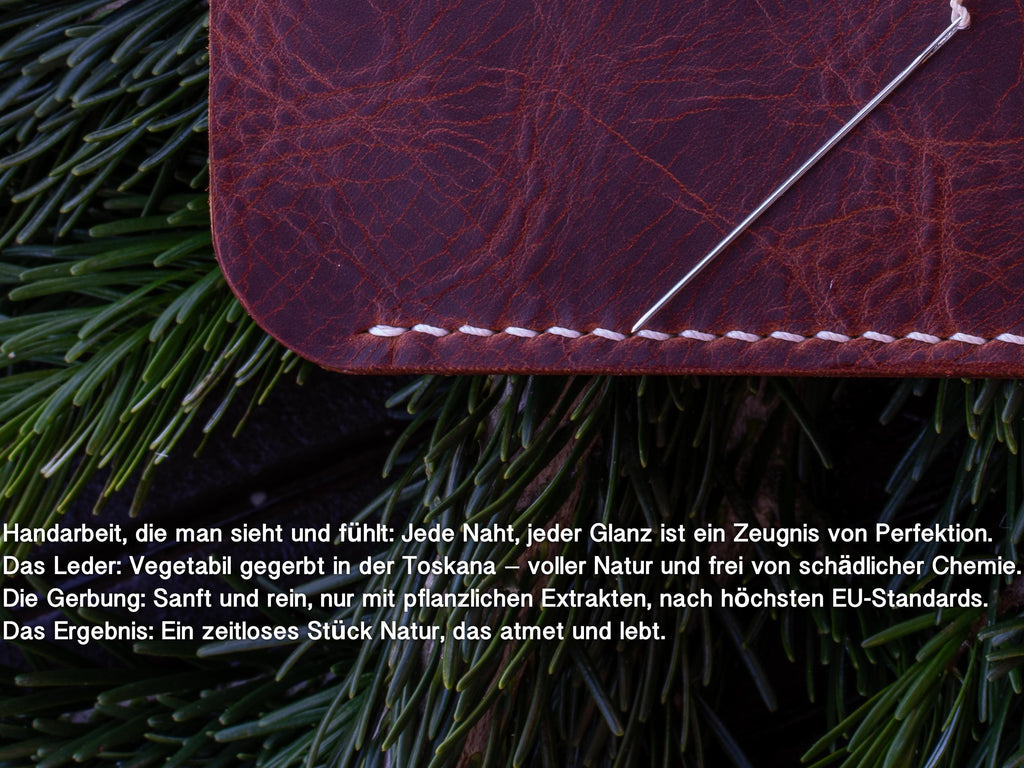 Hand-stitched Leather Case for Your Smartphone - iPhone Case, Every Stitch Sewn by Hand • iPhone Etui