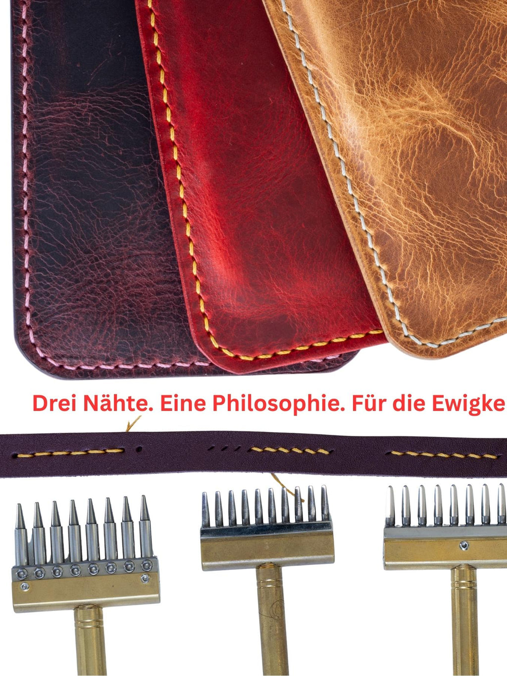 Hand-stitched Leather Case for Your Smartphone - iPhone Case, Every Stitch Sewn by Hand • iPhone Etui