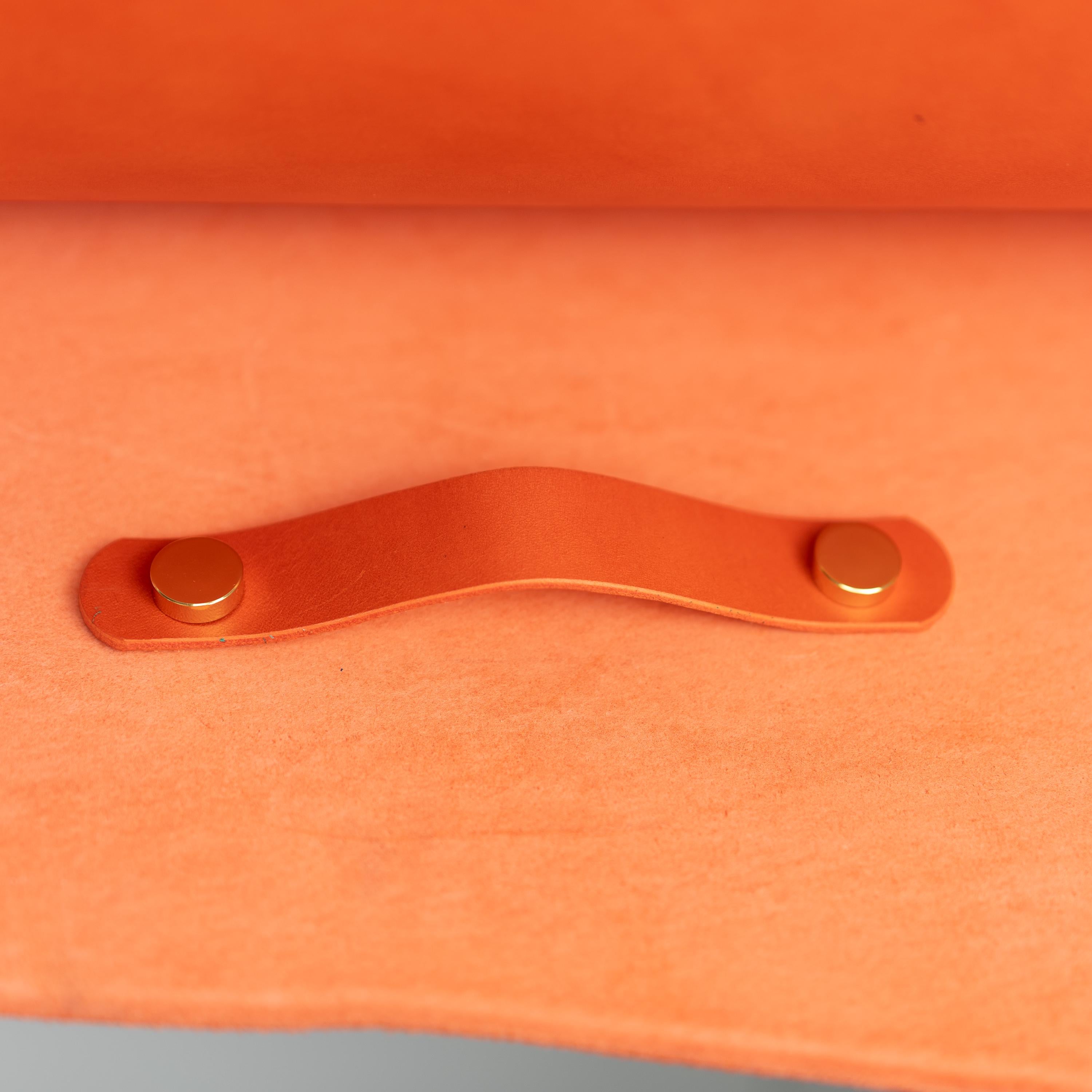 Handmade Leather Handles | Drawer Pulls & Cabinet Knobs | For IKEA Pax Kallax Hemnes | Vegetable Tanned Leather | Made in Germany
