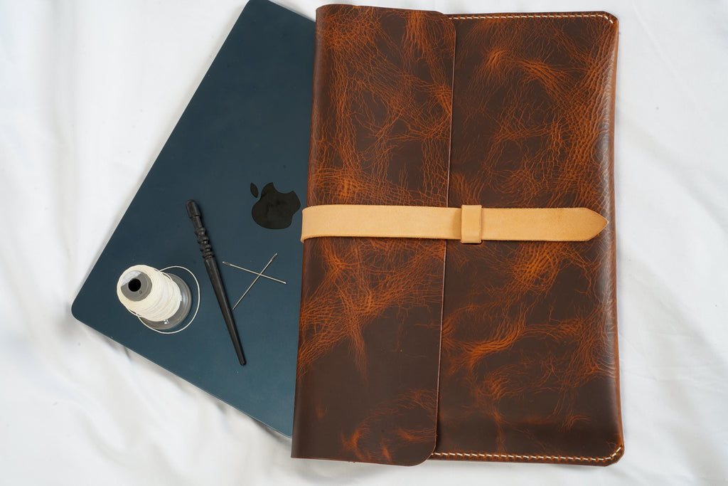 Leather MacBook sleeve | MacBook Case | minimalist iPad sleeve | Laptop case 11, 13, 14, 15, 16,17