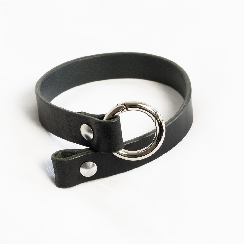 Leather Dog Collar Personalized, Handmade, Name Engraving, Vegetable Tanned Leather, Small Medium Dogs