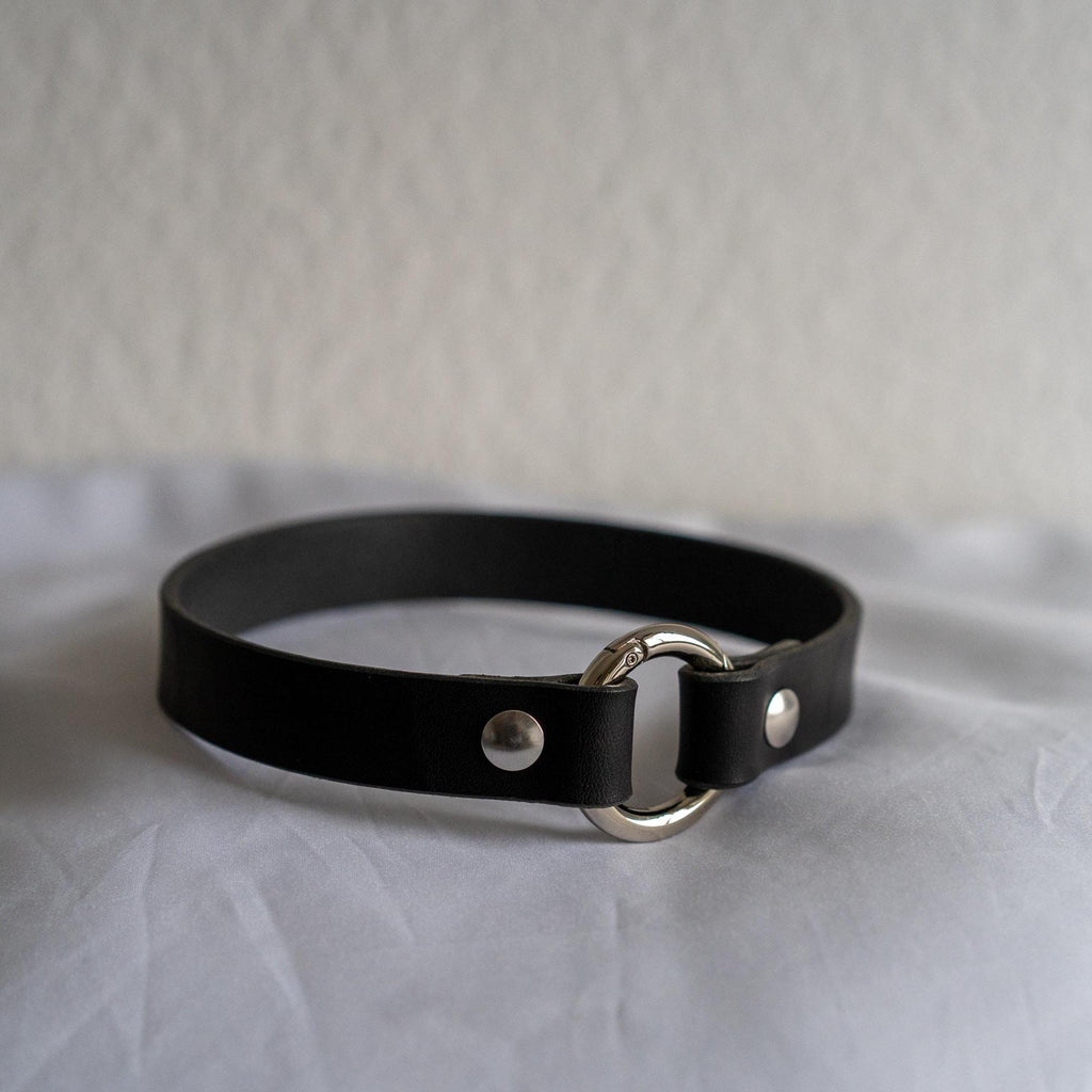 Leather Dog Collar Personalized, Handmade, Name Engraving, Vegetable Tanned Leather, Small Medium Dogs