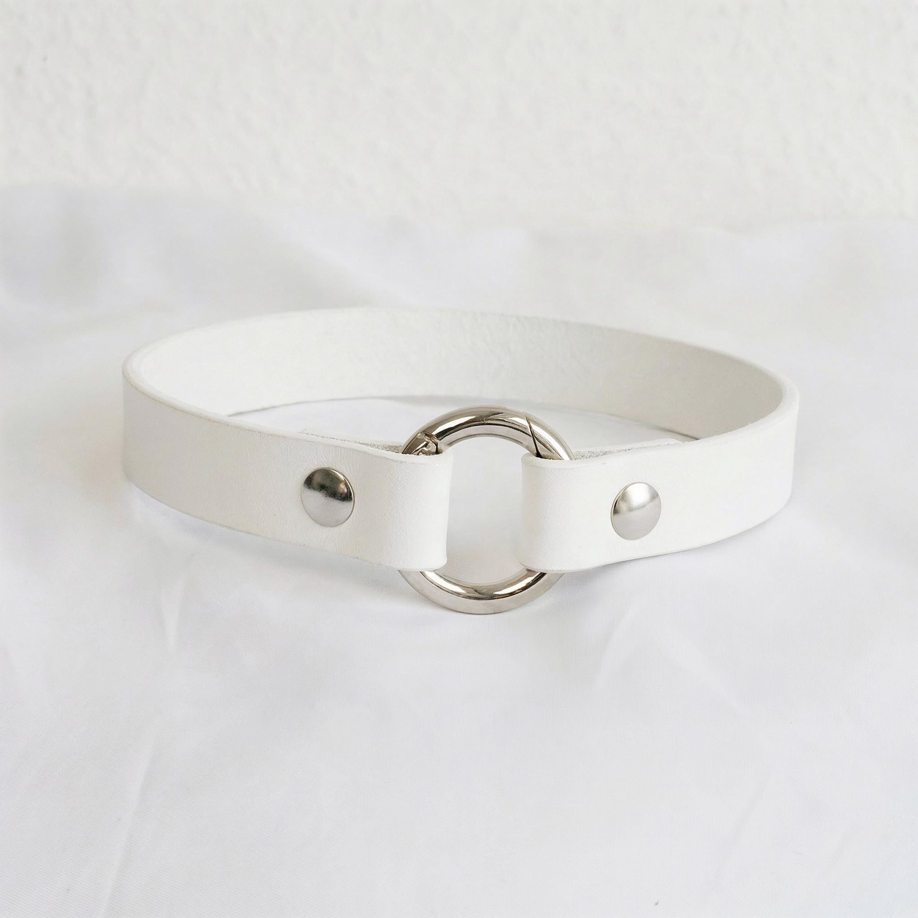 Leather Dog Collar Personalized, Handmade, Name Engraving, Vegetable Tanned Leather, Small Medium Dogs