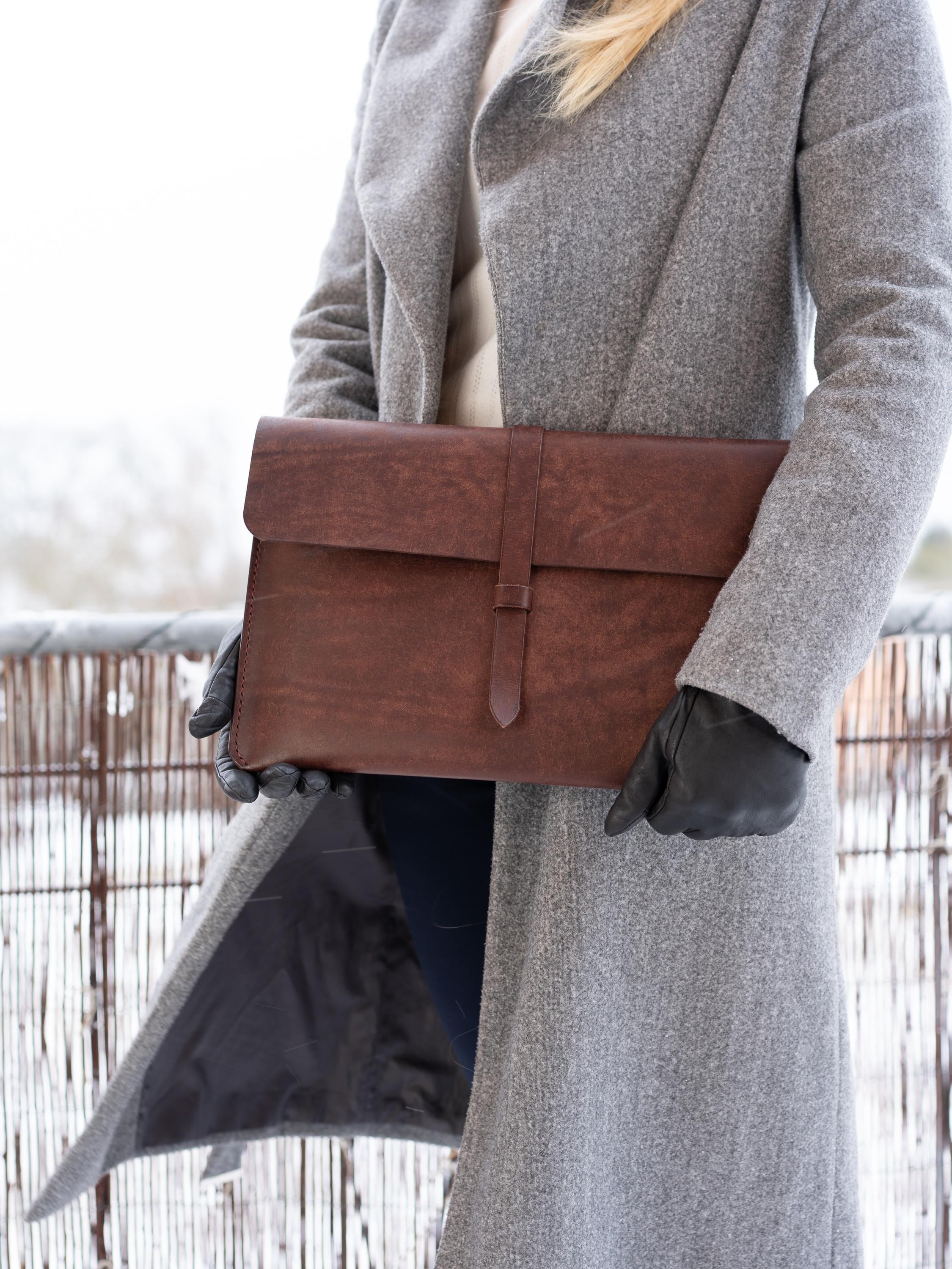 Leather MacBook sleeve | MacBook Case | minimalist iPad sleeve | Laptop case 11, 13, 14, 15, 16,17
