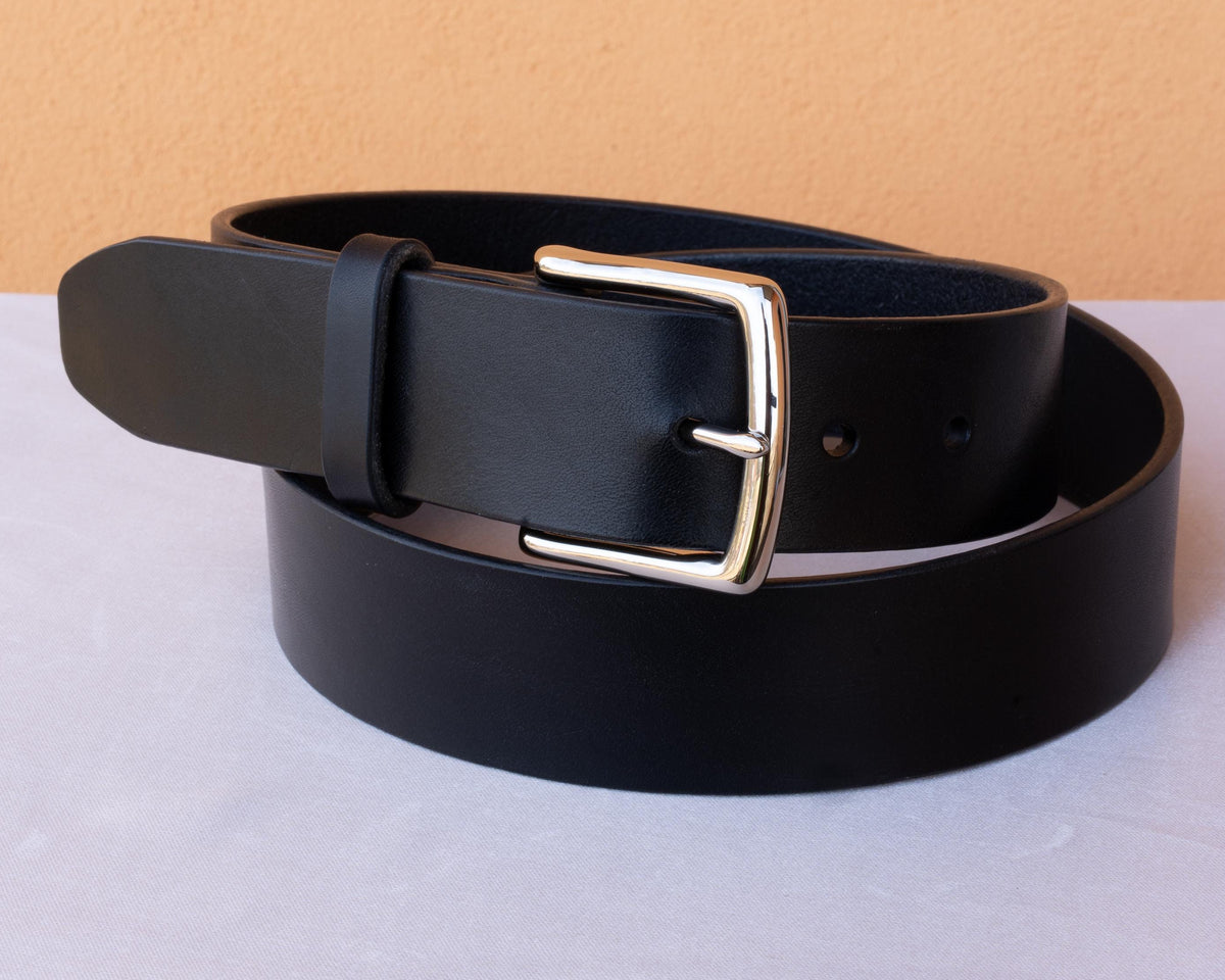 Custom-Made Leather Belt for women belt handmade women's leather belt | 3,8 cm jeans belt Vintage leather belt | Gift for her Luxury belt