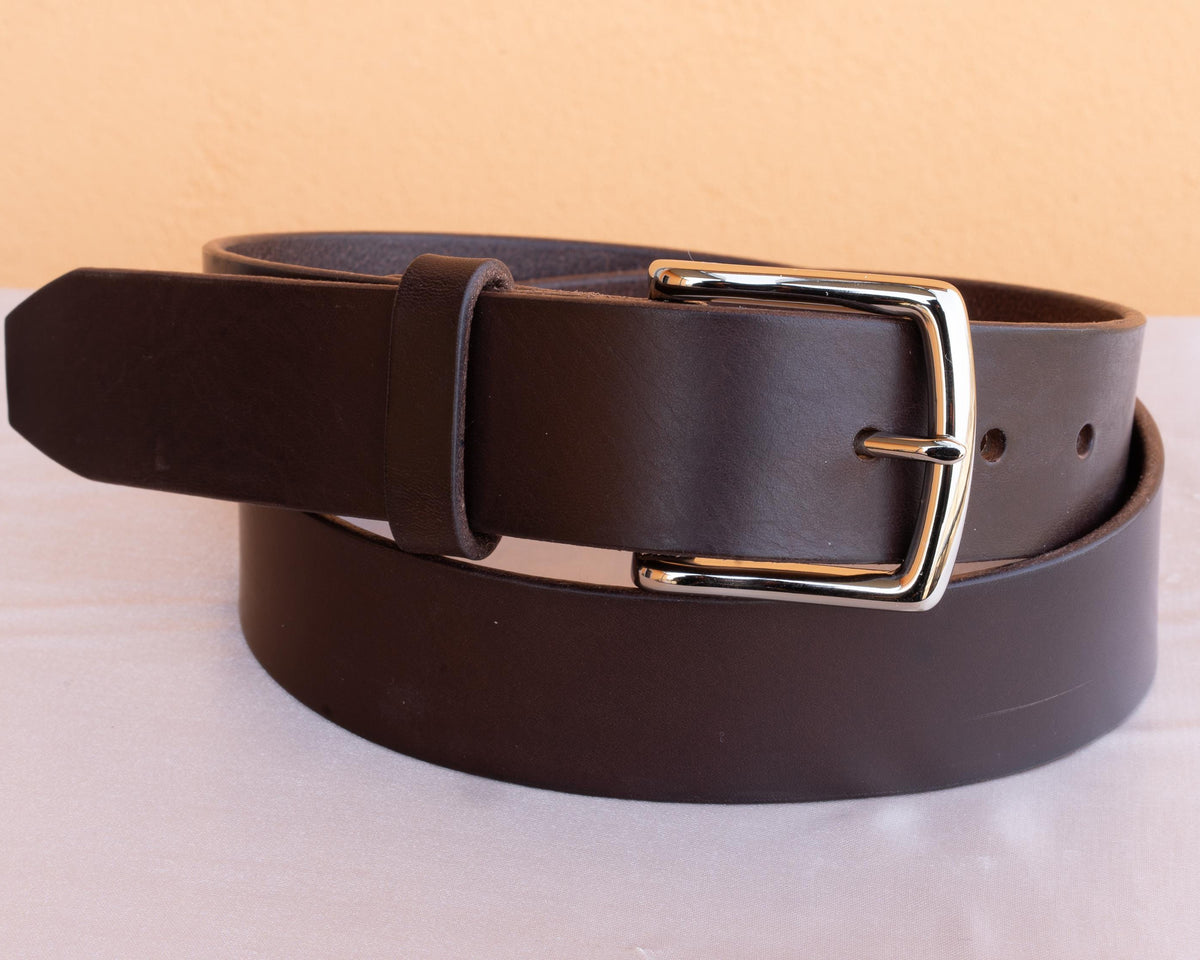 Custom-Made Leather Belt for women belt handmade women's leather belt | 3,8 cm jeans belt Vintage leather belt | Gift for her Luxury belt