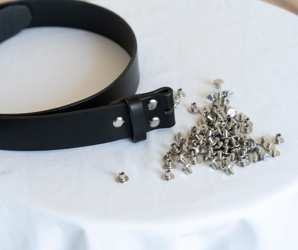 Black Belt Blank for Buckle | Vegetable Tanned Leather Belt Strap | Tuscan Leather | Unfinished Belt 2cm 2.5cm 3cm 3.2cm 3.5cm 3.8cm 4cm