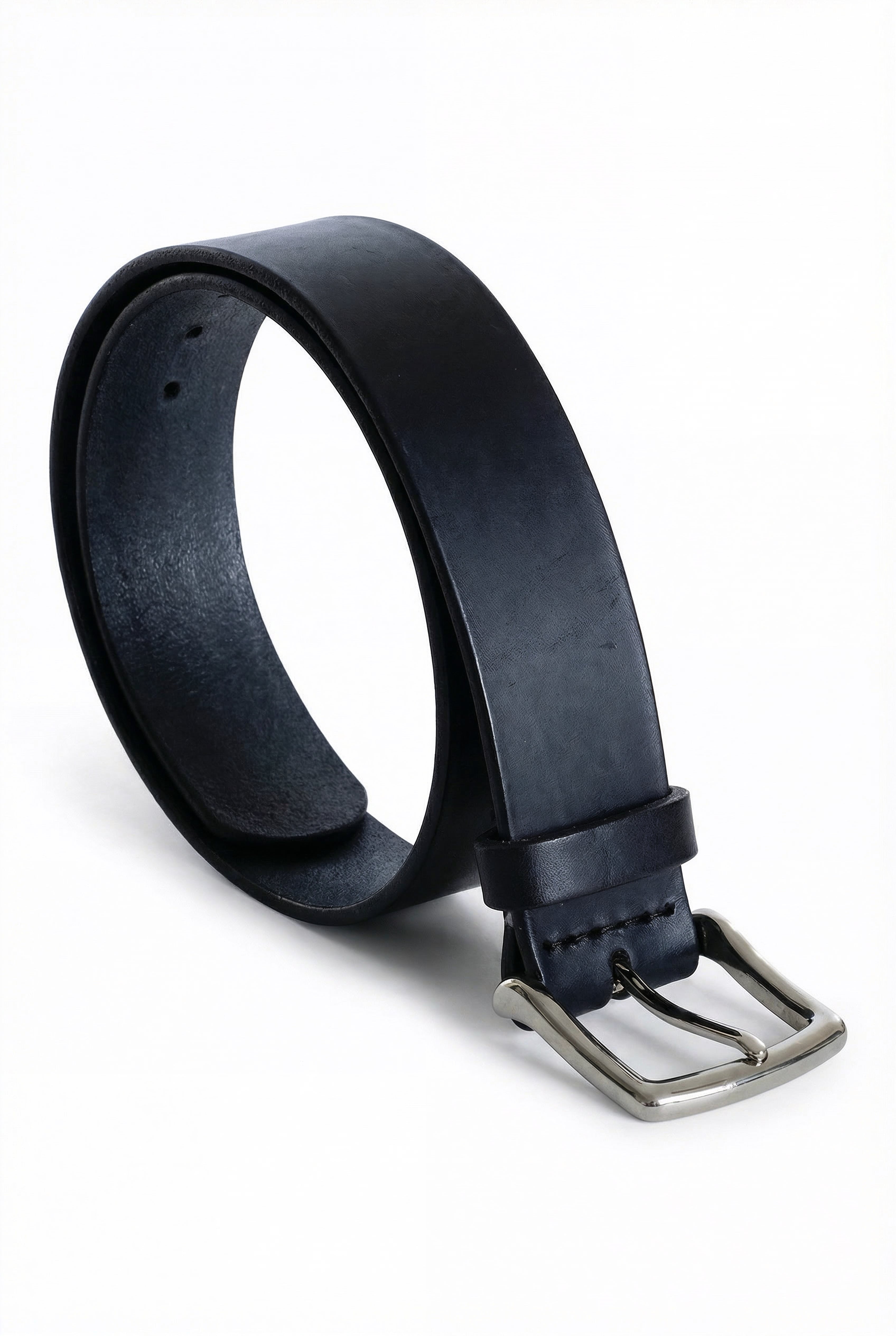 Men leather belt costum-made belt for men leather belt vintage leather black belt / 3.8 cm leather belt